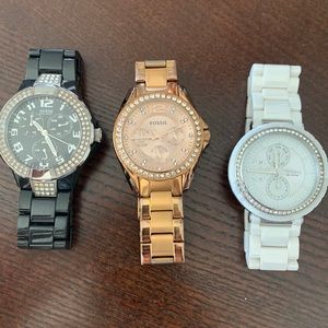 Fossil Watch & Guess Watch